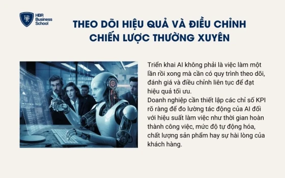 Theo dõi hiệu quả và điều chỉnh chiến lược thường xuyên
