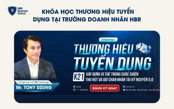 Khóa học thương hiệu tuyển dụng tại trường doanh nhân HBR