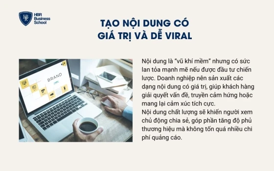 Tạo nội dung có giá trị và dễ viral