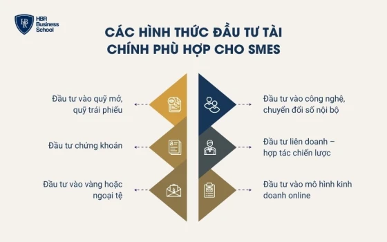 Các hình thức đầu tư tài chính phù hợp cho SMEs
