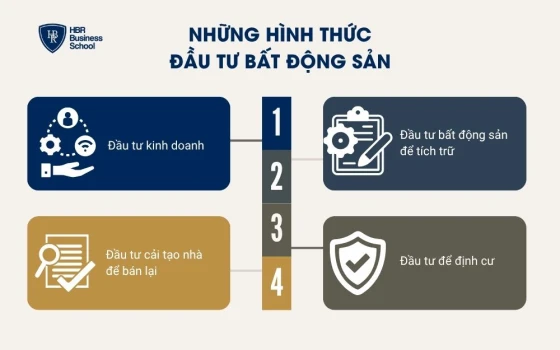 Những hình thức đầu tư bất động sản phổ biến