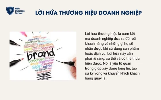 Lời hứa thương hiệu doanh nghiệp