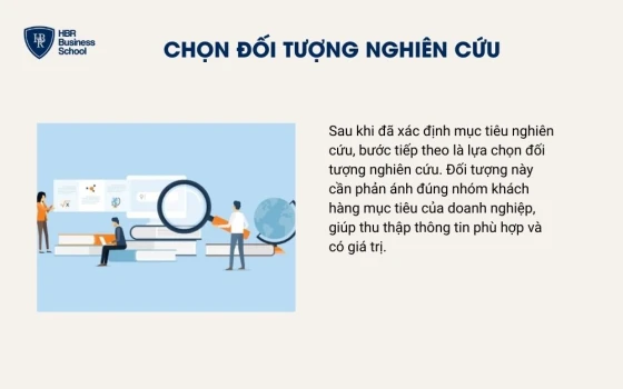 Chọn đối tượng nghiên cứu