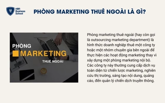 Phòng marketing thuê ngoài là gì?