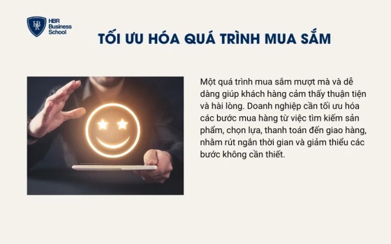 Tối ưu hóa quá trình mua sắm