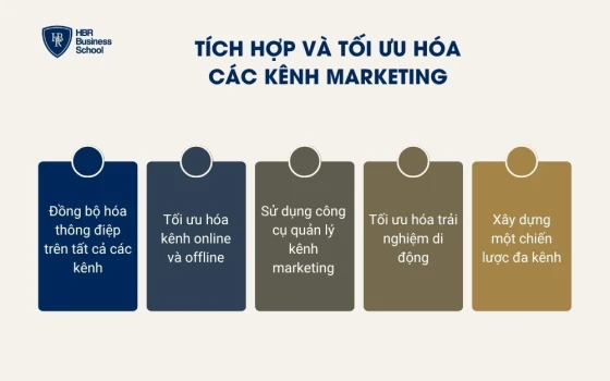 Tích hợp và tối ưu hóa các kênh marketing