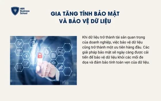 Gia tăng tính bảo mật và bảo vệ dữ liệu
