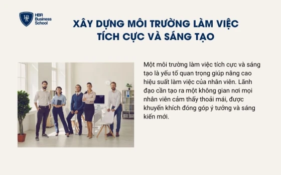 Xây dựng một môi trường làm việc tích cực
