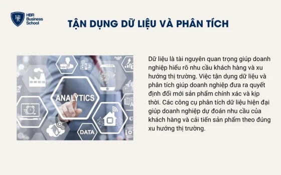 ận dụng dữ liệu và phân tích