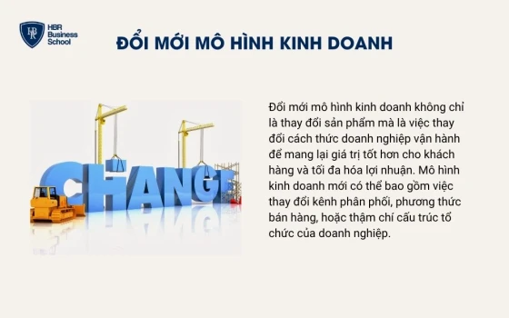 Đổi mới mô hình kinh doanh