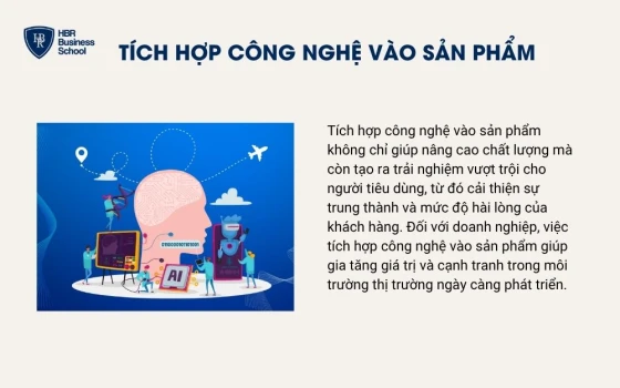 Tích hợp công nghệ vào sản phẩm