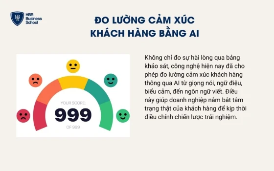 Đo lường cảm xúc khách hàng bằng AI