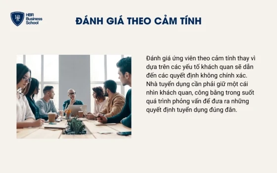 Đánh giá theo cảm tính