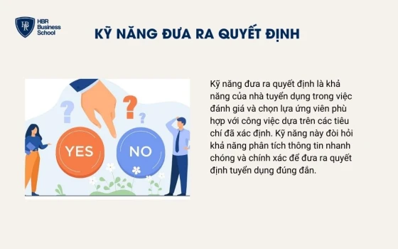 Kỹ năng đưa ra quyết định