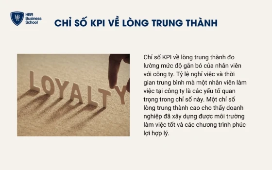 Chỉ số KPI về lòng trung thành