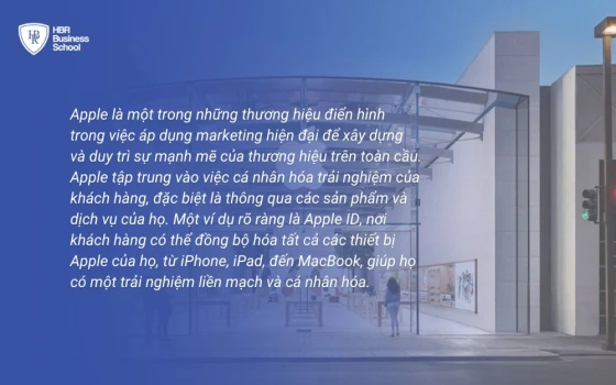 Ví dụ về marketing hiện đại của Apple