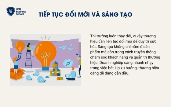 Tiếp tục đổi mới và sáng tạo
