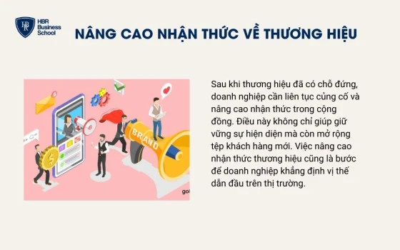 Nâng cao nhận thức về thương hiệu