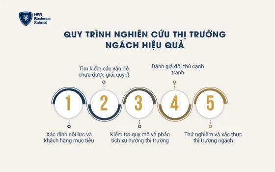 Quy trình nghiên cứu thị trường ngách hiệu quả