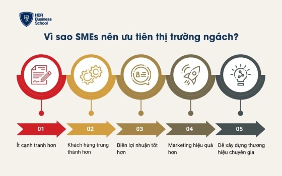 Vì sao SMEs nên ưu tiên thị trường ngách?