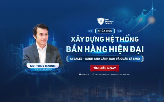 XÂY DỰNG HỆ THỐNG BÁN HÀNG HIỆN ĐẠI – DÀNH CHO LÃNH ĐẠO & QUẢN LÝ SMES