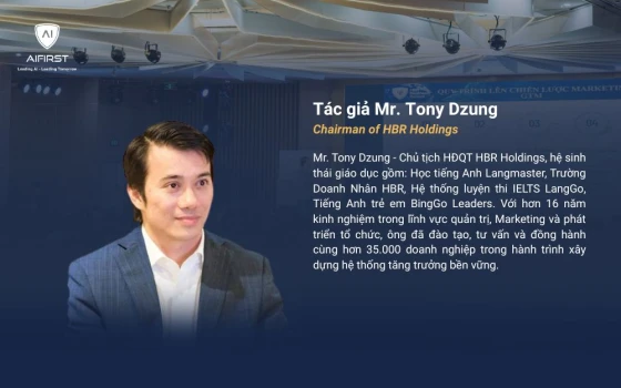 Tác giả của combo sách: Mr. Tony Dzung