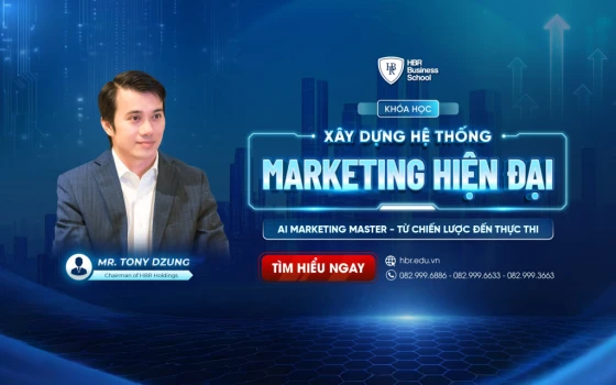 Khoá học Xây dựng mô hình Marketing hiện đại | Mr. Tony Dzung