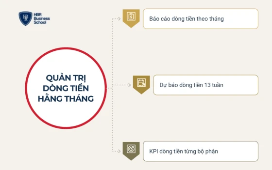Dùng báo cáo lưu chuyển tiền tệ để quản trị doanh nghiệp hằng tháng