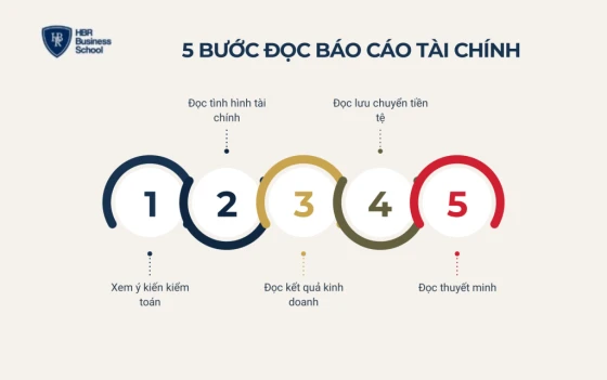 Cách đọc báo cáo tài chính qua 5 bước